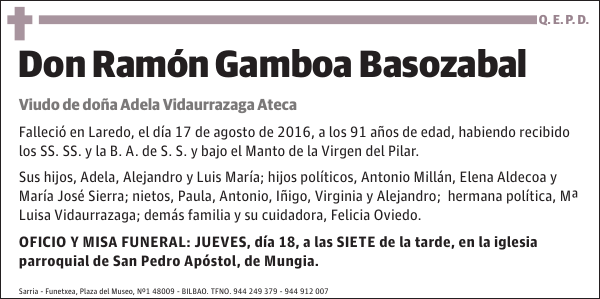 Ramón Gamboa Basozabal