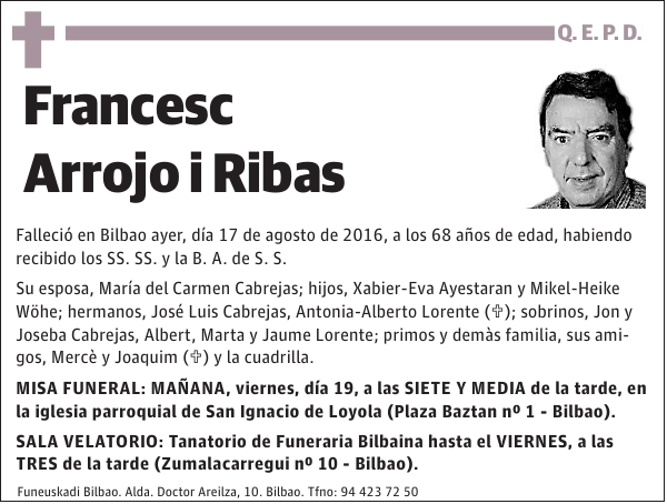 Francesc Arrojo i Ribas