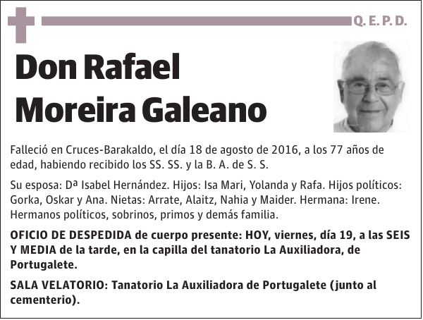 Rafael Moreira Galeano