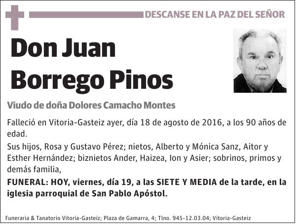 Juan Borrego Pinos