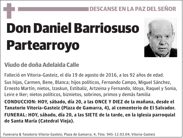 Daniel Barriosuso Partearroyo