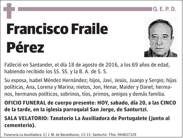 Francisco Fraile Pérez