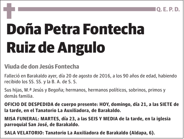 Petra Fontecha Ruiz de Angulo