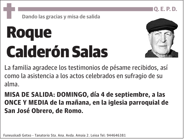 Roque Calderón Salas