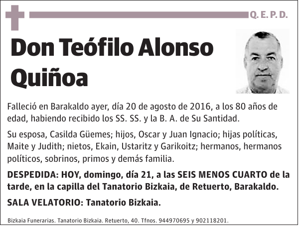 Teófilo Alonso Quiñoa