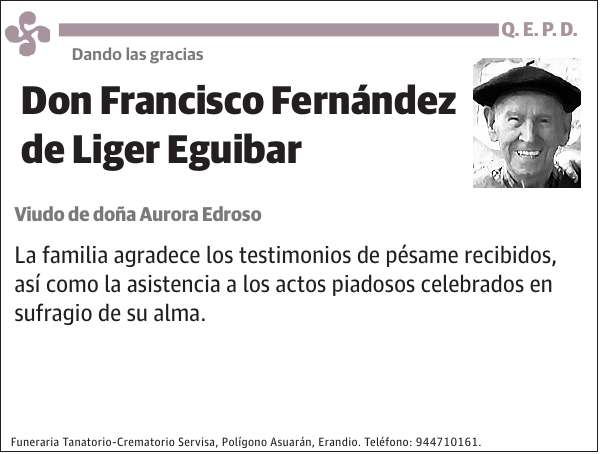 Francisco Fernández de Liger Eguibar