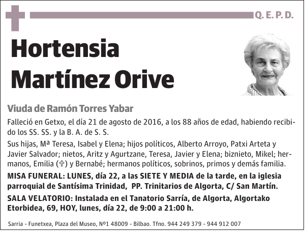 Hortensia Martínez Orive