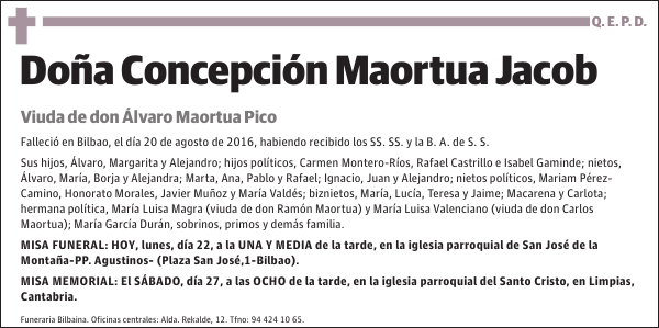 Concepción Maortua Jacob