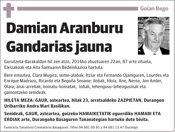 Damian Aranburu Gandarias