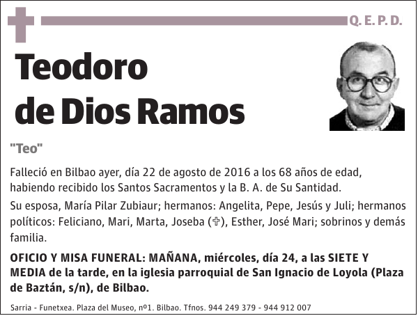 Teodoro de Dios Ramos