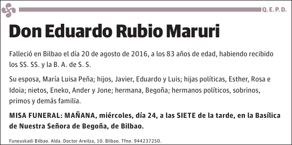 Eduardo Rubio Maruri