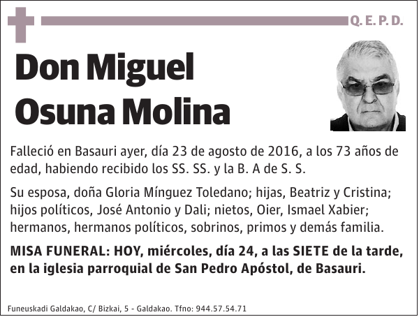 Miguel Osuna Molina