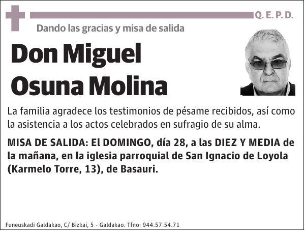 Miguel Osuna Molina