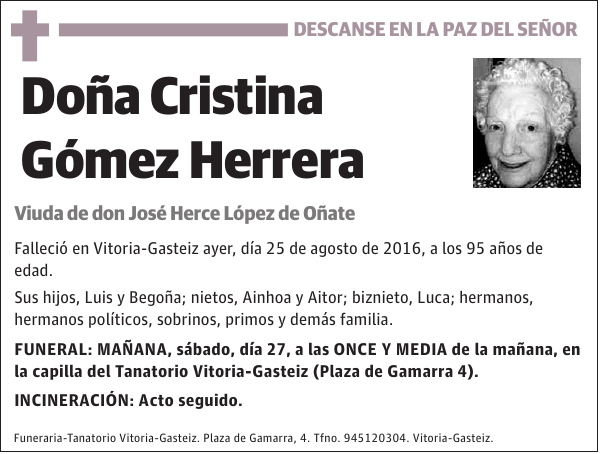 Cristina Gómez Herrera