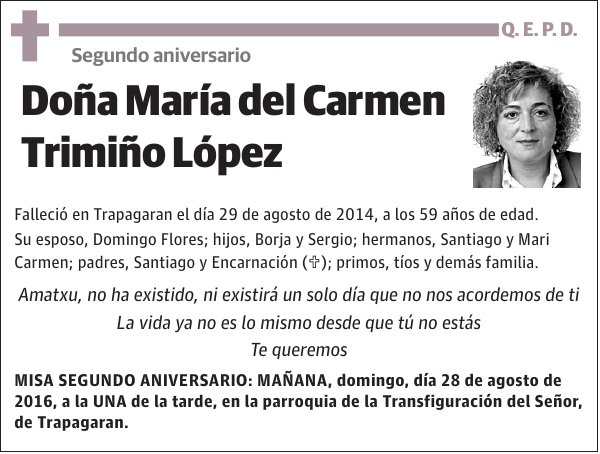 María del Carmen Trimiño López