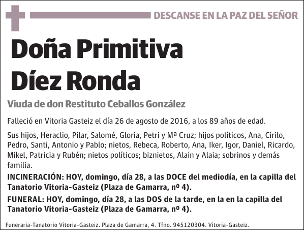 Primitiva Díez Ronda