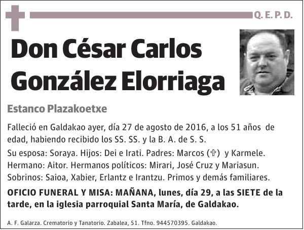 César Carlos González Elorriaga