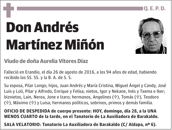 Andrés Martínez Miñón