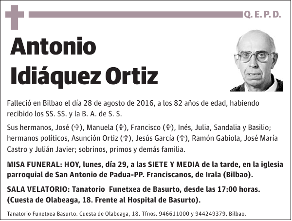 Antonio Idiáquez Ortiz