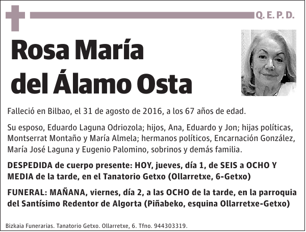 Rosa María del Álamo Osta