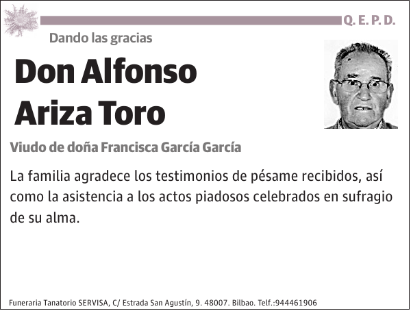 Alfonso Ariza Toro