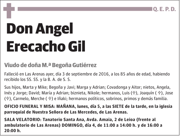 Angel Erecacho Gil