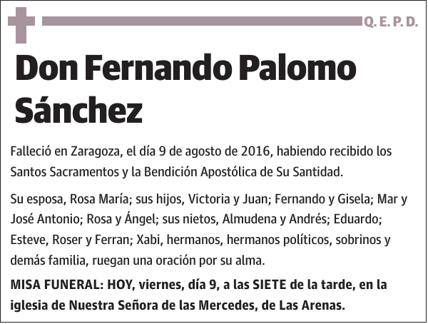 Fernando Palomo Sánchez