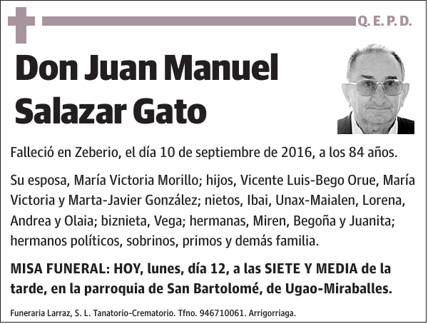 Juan Manuel Salazar Gato