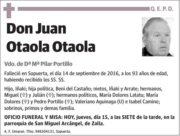 Juan Otaola Otaola