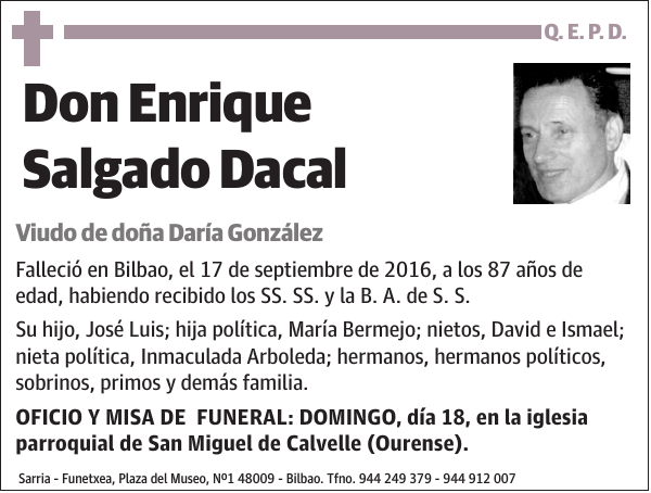 Enrique Salgado Dacal