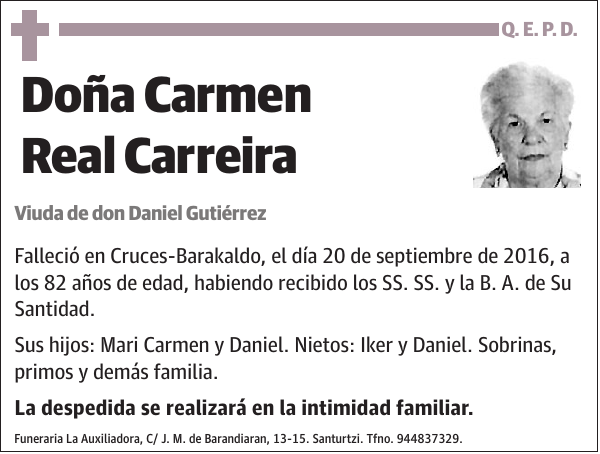 Carmen Real Carreira