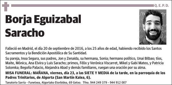 Borja Eguizabal Saracho