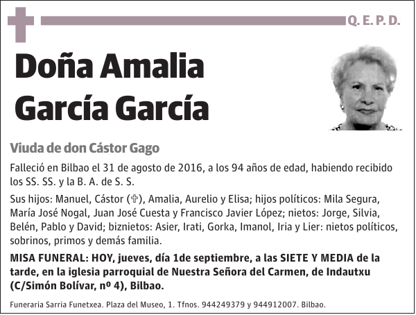 Amalia García García