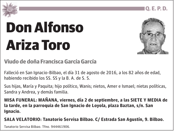 Alfonso Ariza Toro