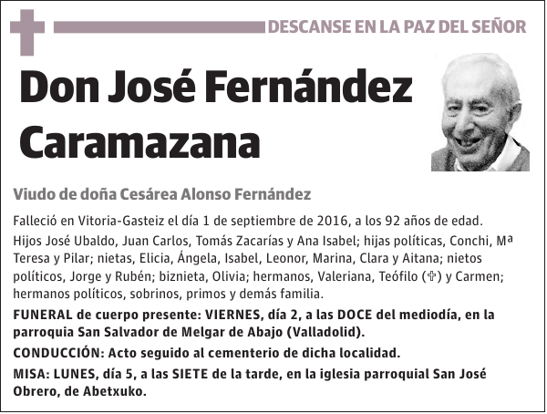 José Fernández Caramazana