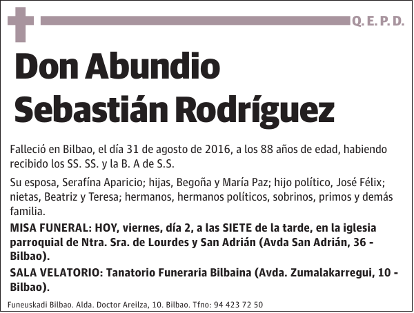 Abundio Sebastián Rodríguez