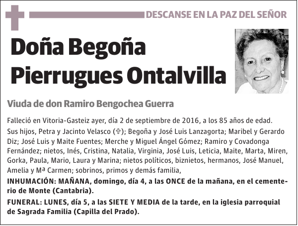 Begoña Pierrugues Ontalvilla