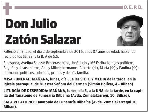 Julio Zatón Salazar