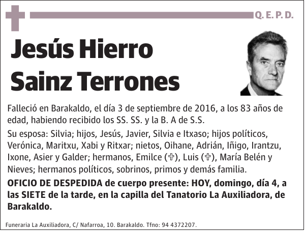 Jesús Hierro Sainz Terrones