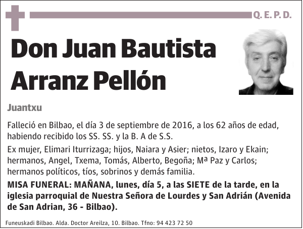 Juan Bautista Arranz Pellón