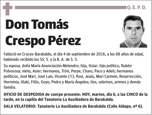 Tomás Crespo Pérez