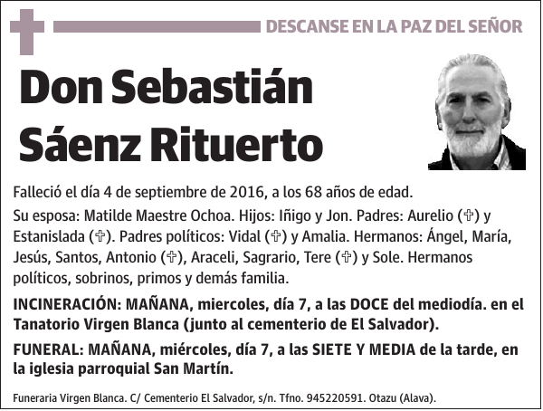 Sebastián Sáenz Rituerto