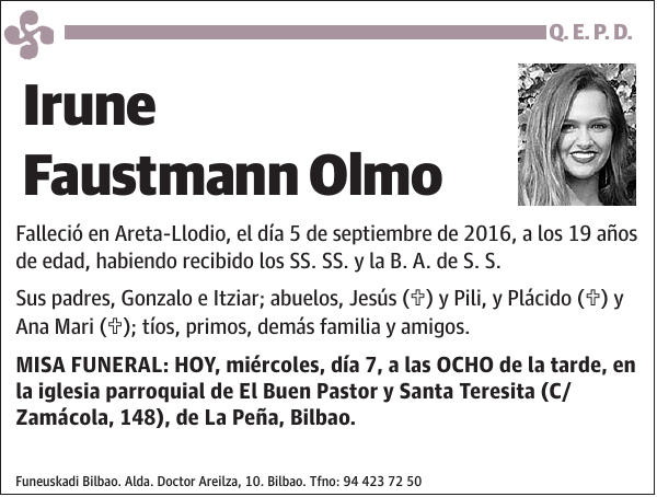 Irune Faustmann Olmo