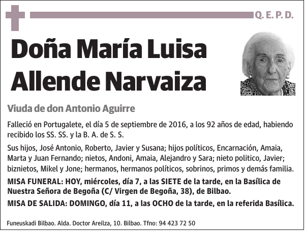 María Luisa Allende Narvaiza