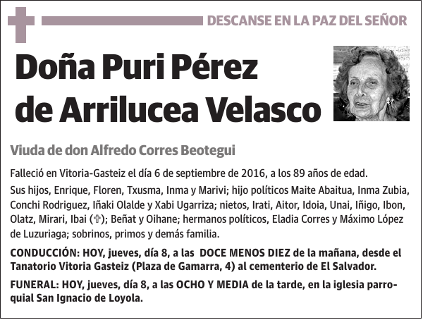 Puri Pérez de Arrilucea Velasco