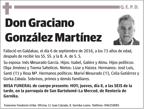 Graciano González Martínez