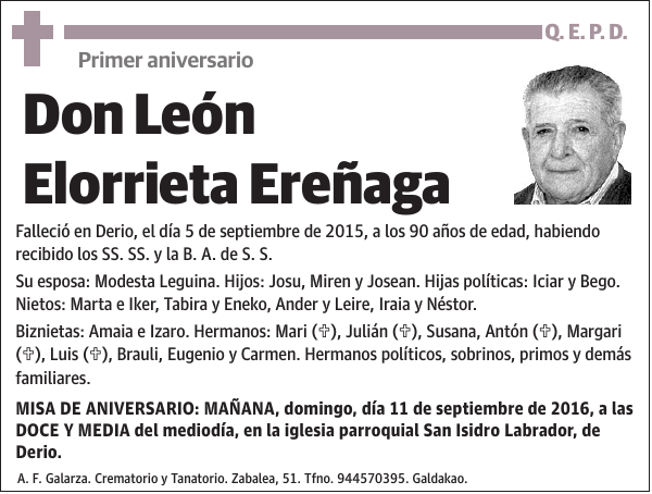 León Elorrieta Ereñaga