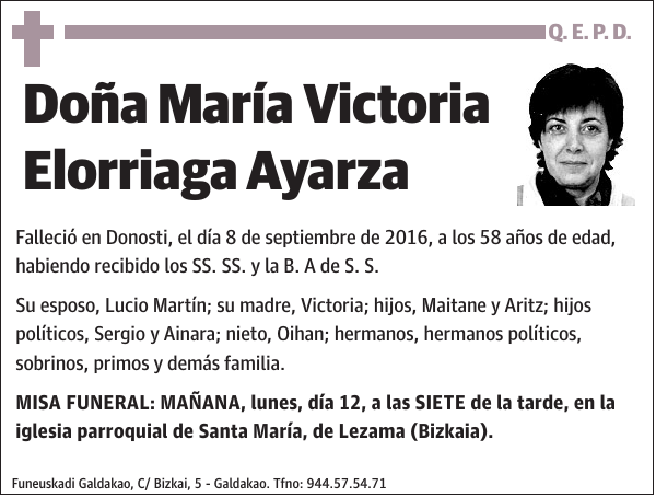 María Victoria Elorriaga Ayarza