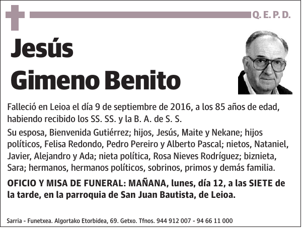 Jesús Gimeno Benito