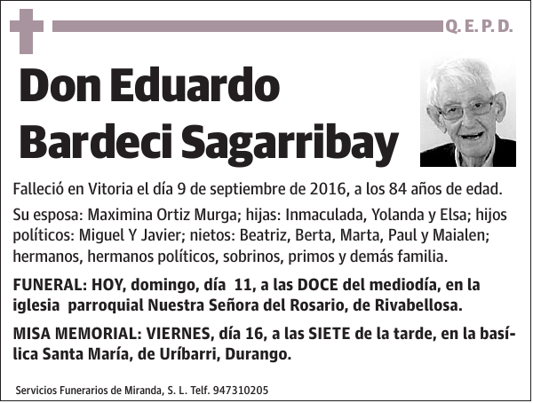 Eduardo Bardeci Sagarribay